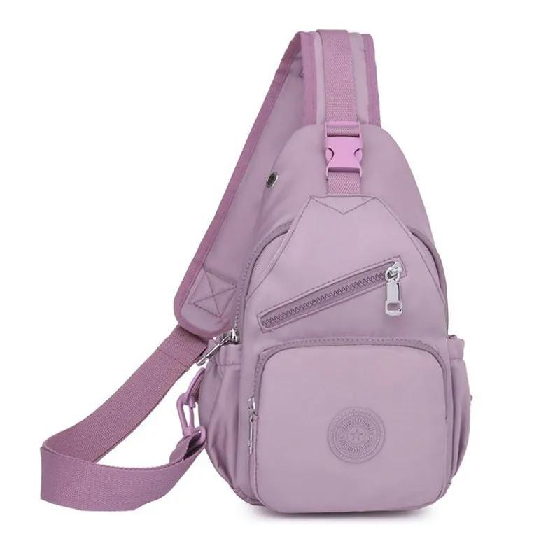 Multi-Pocket Waterproof Canvas Daily Shopping Backpack