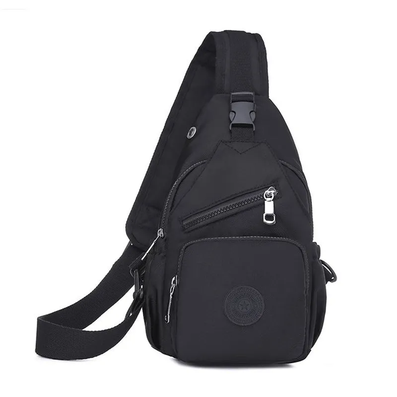 Multi-Pocket Waterproof Canvas Daily Shopping Backpack