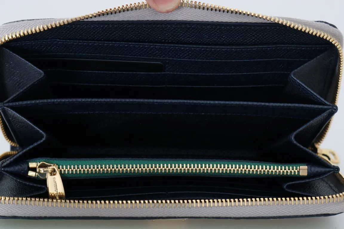 Multicolor Alligator Crocodile Leather Continental Wallet