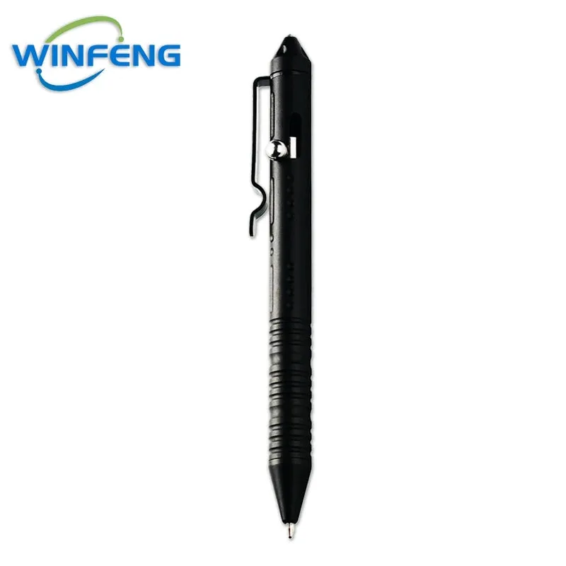 Multipurpose Self Defense Tactical Ballpoint Pen Aluminum Alloy Gel Ink Pen For School Office Stationery Supplies