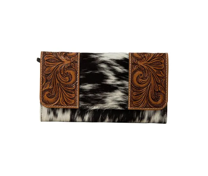 Myra Bag Classic Country Hand-Tooled Wallet