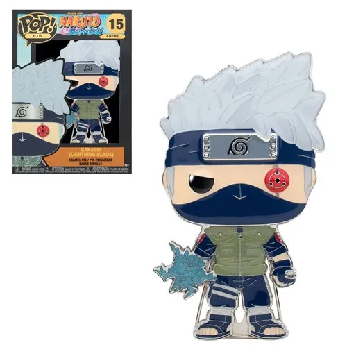 Naruto Kakashia Large Enamel Pop! Pin