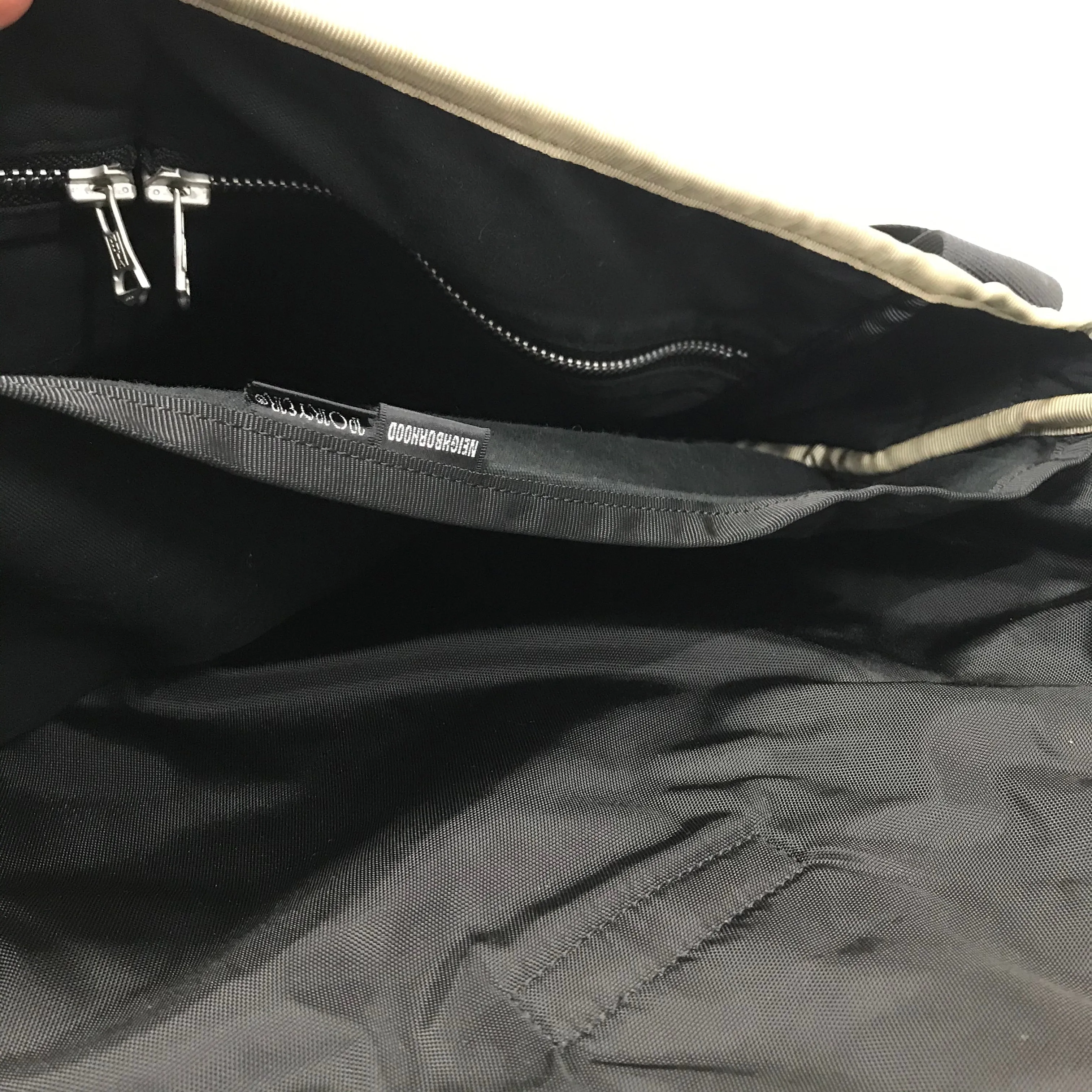 Neighborhood x Porter Raindrop Camo Messenger Bag