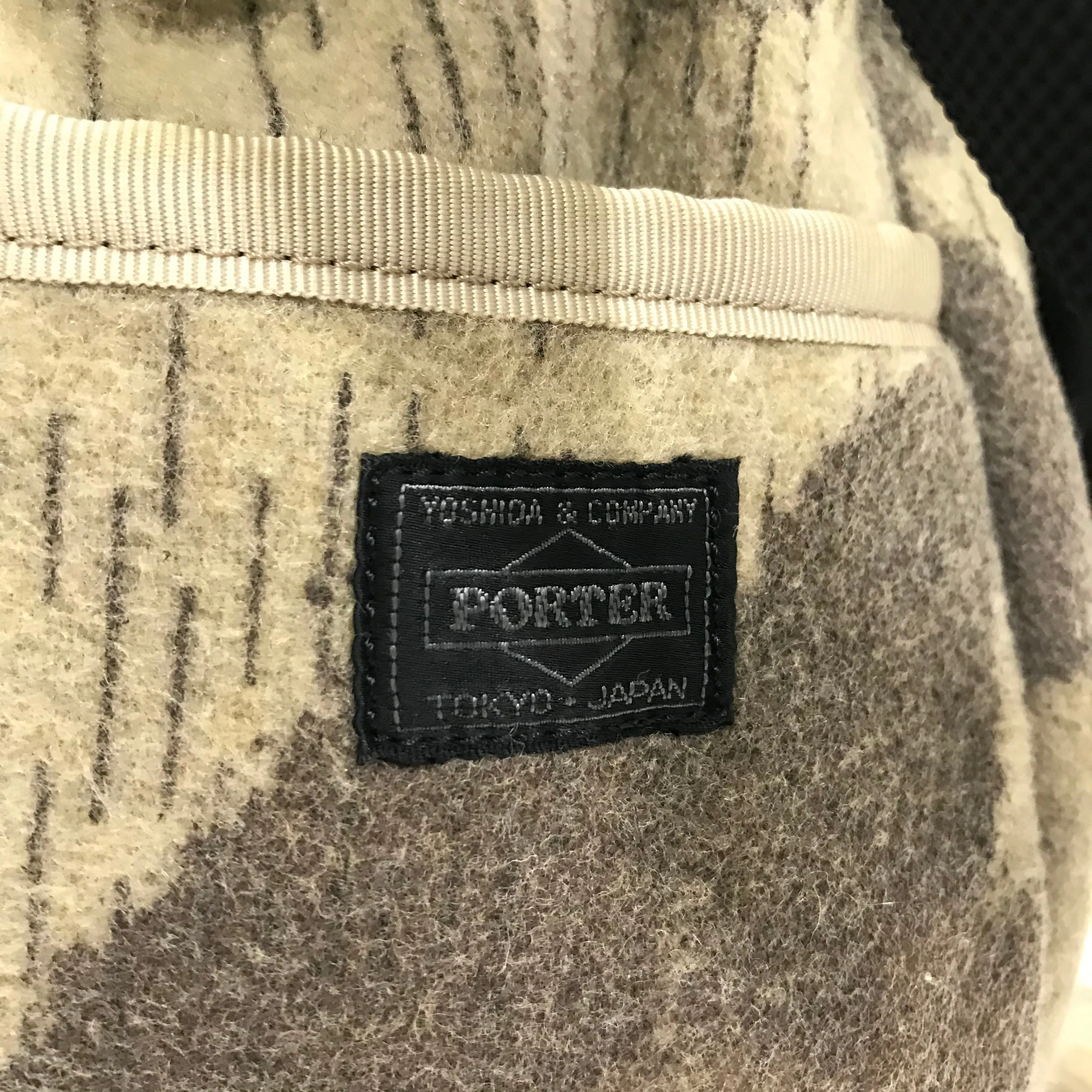 Neighborhood x Porter Raindrop Camo Messenger Bag