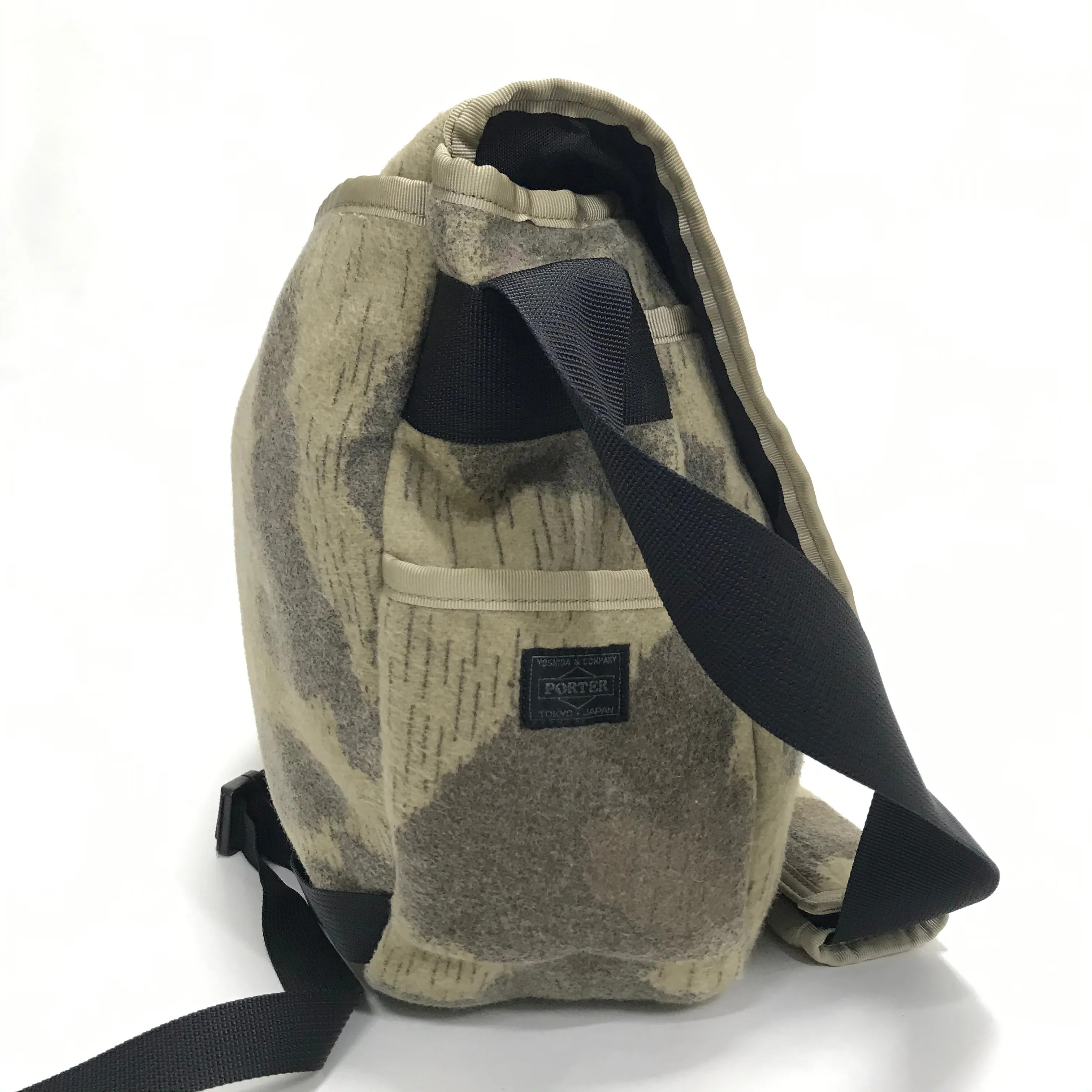 Neighborhood x Porter Raindrop Camo Messenger Bag