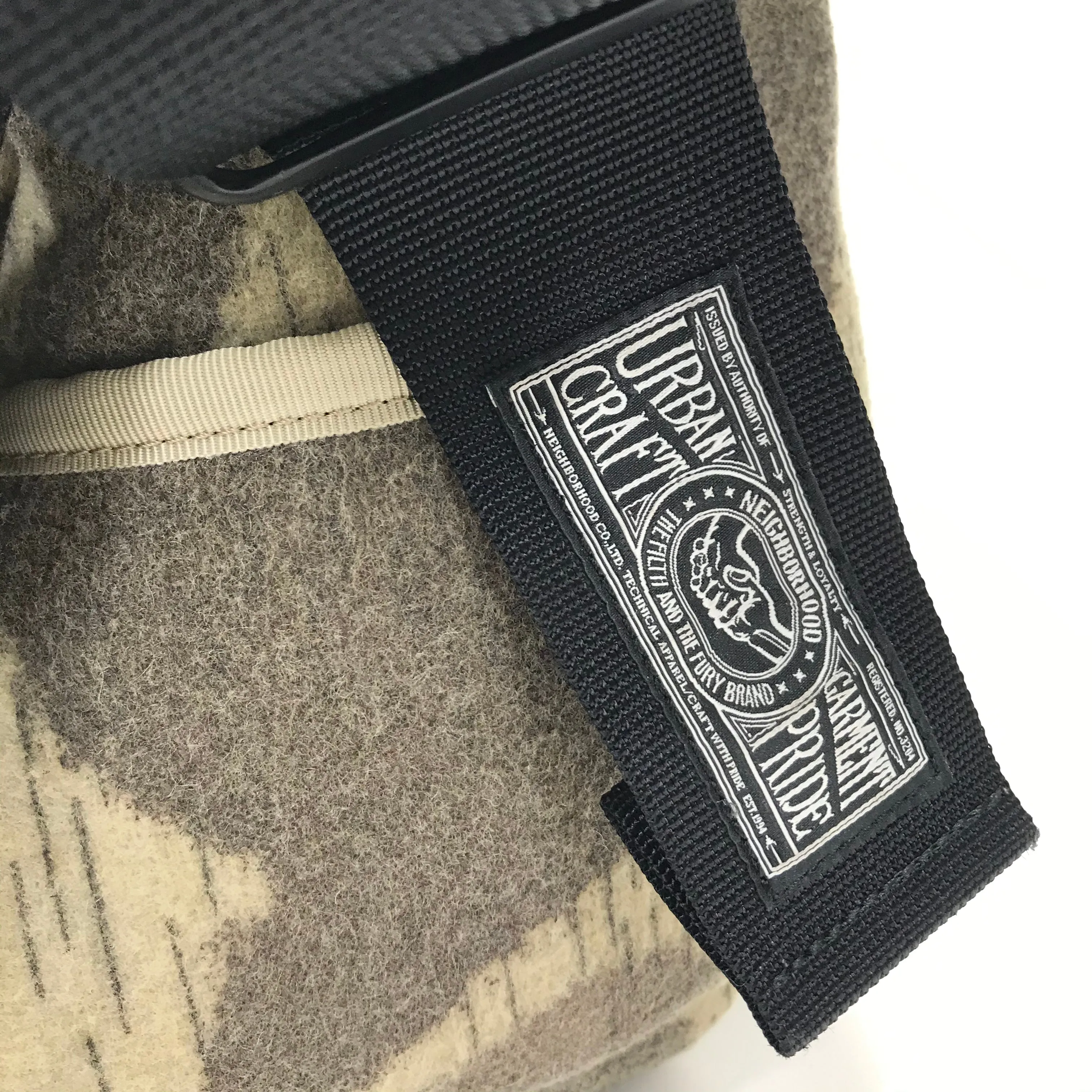 Neighborhood x Porter Raindrop Camo Messenger Bag
