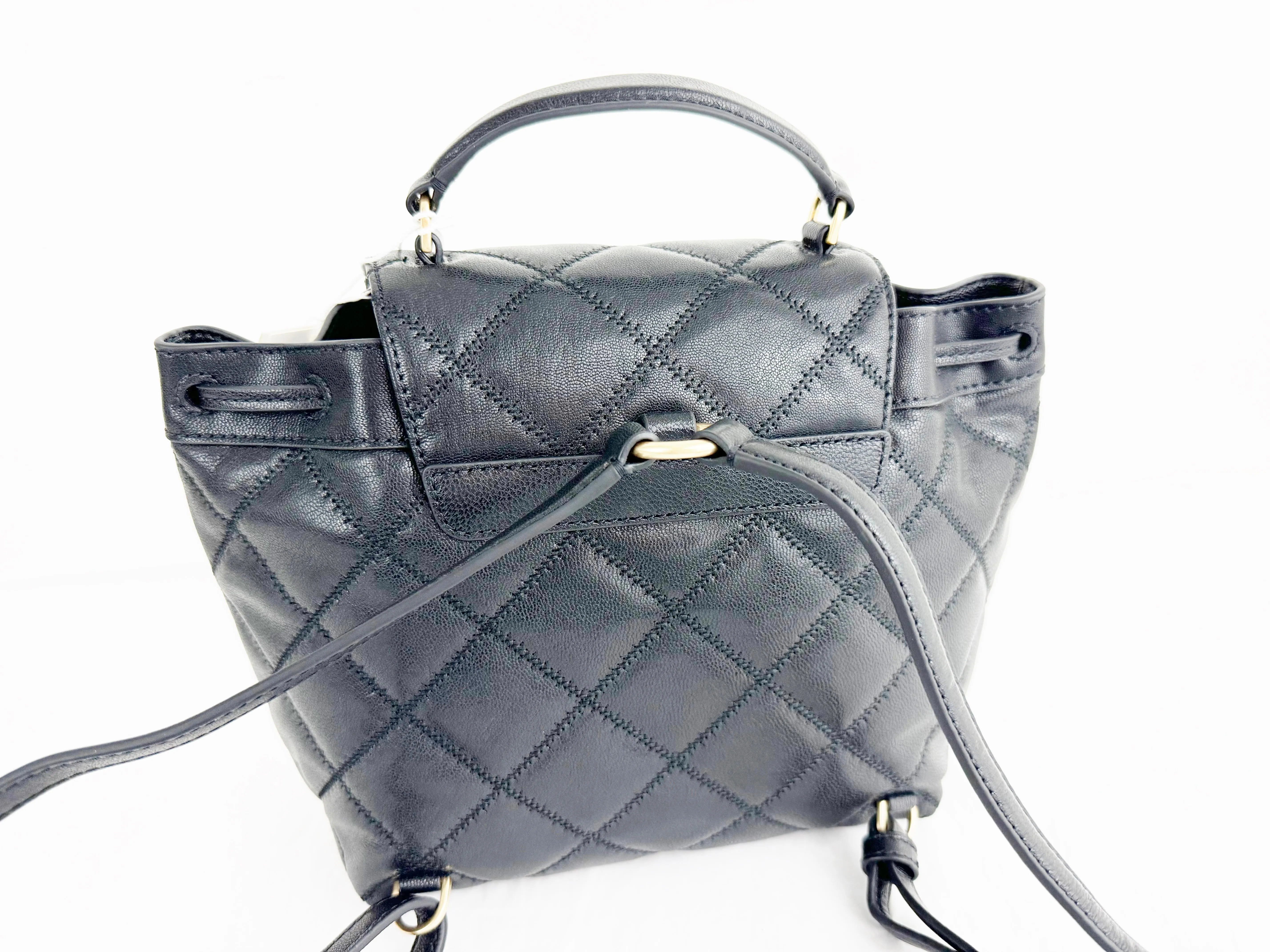 NEW Tory Burch Willa Quilted Leather Backpack