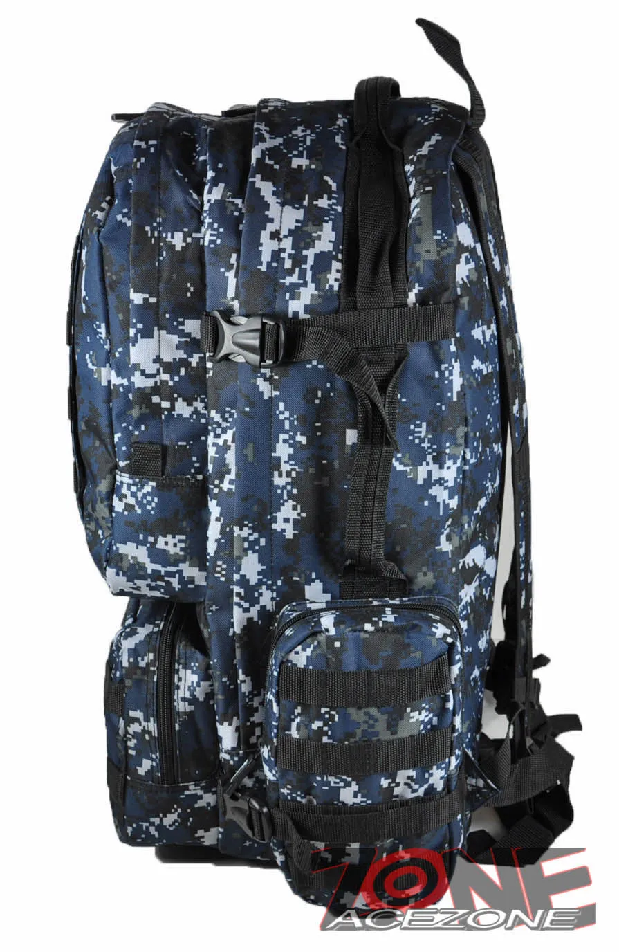 Nexpak USA Backpack Tactical 3 Day Assault Outdoor OP822 NAVY DIGITAL CAMO