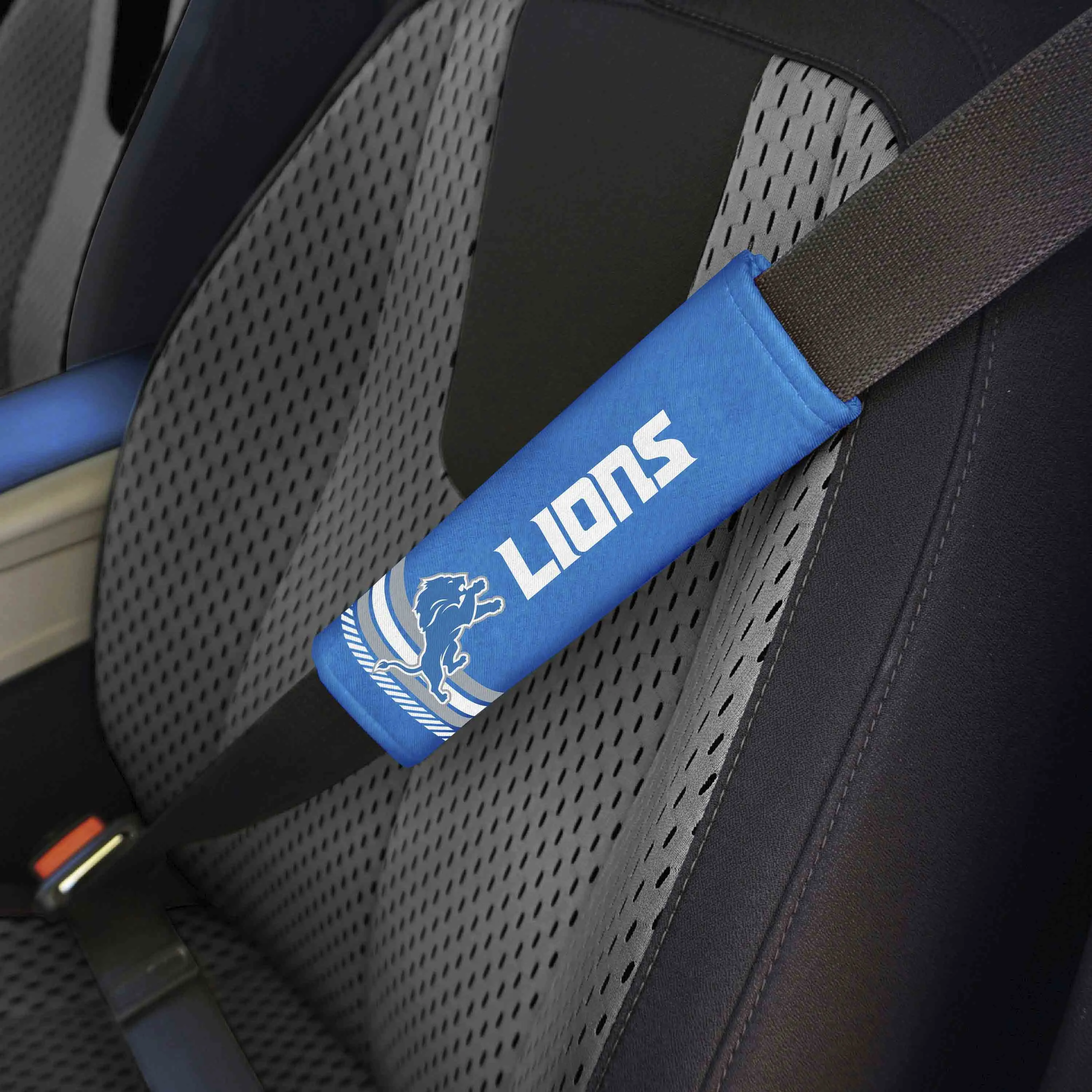 NFL - Detroit Lions Rally Seatbelt Pad - Pair