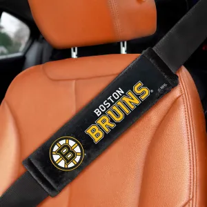 NHL - Boston Bruins Embroidered Seatbelt Pad - Pair
