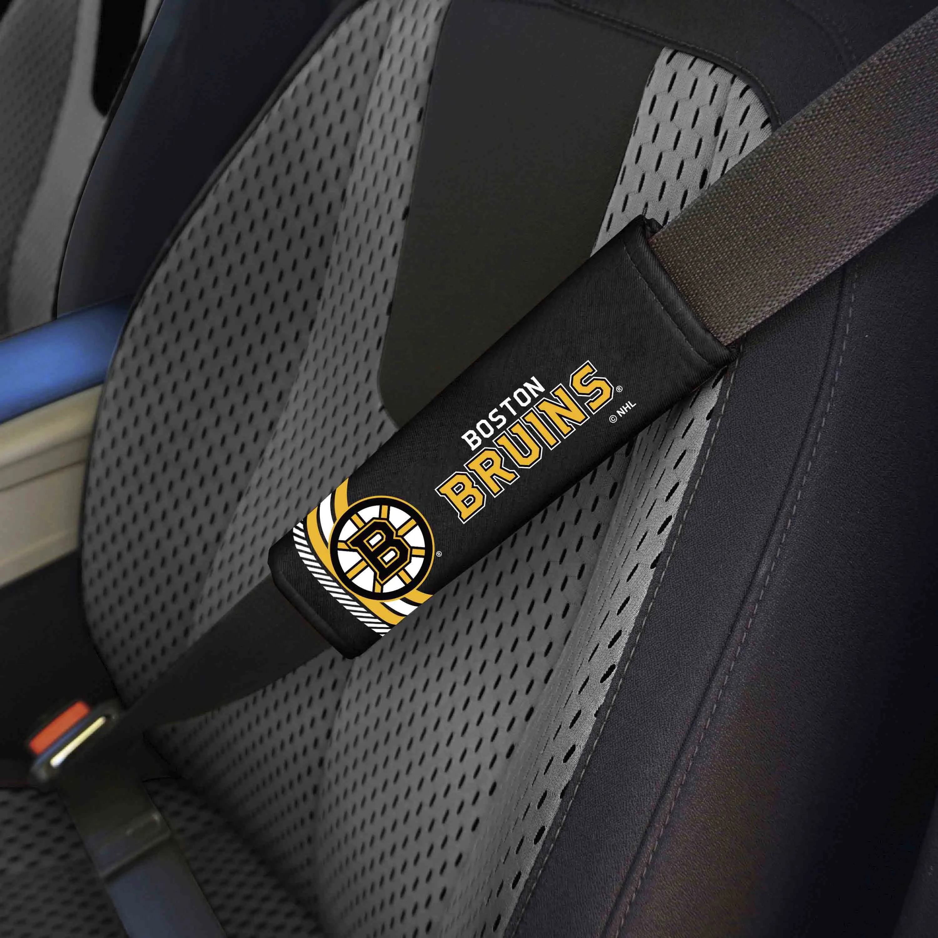 NHL - Boston Bruins Rally Seatbelt Pad - Pair