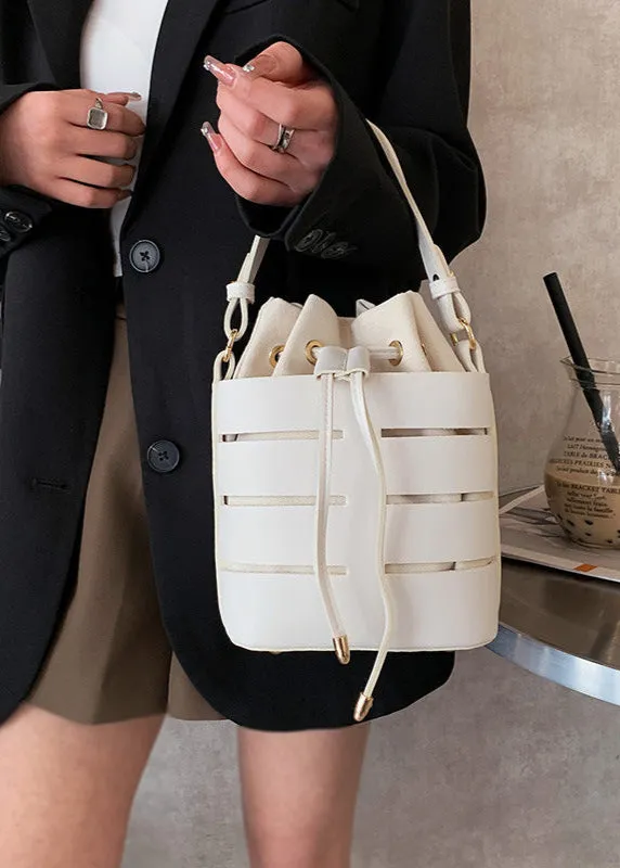 Nova – Structured Bucket Bag with Canvas Pouch
