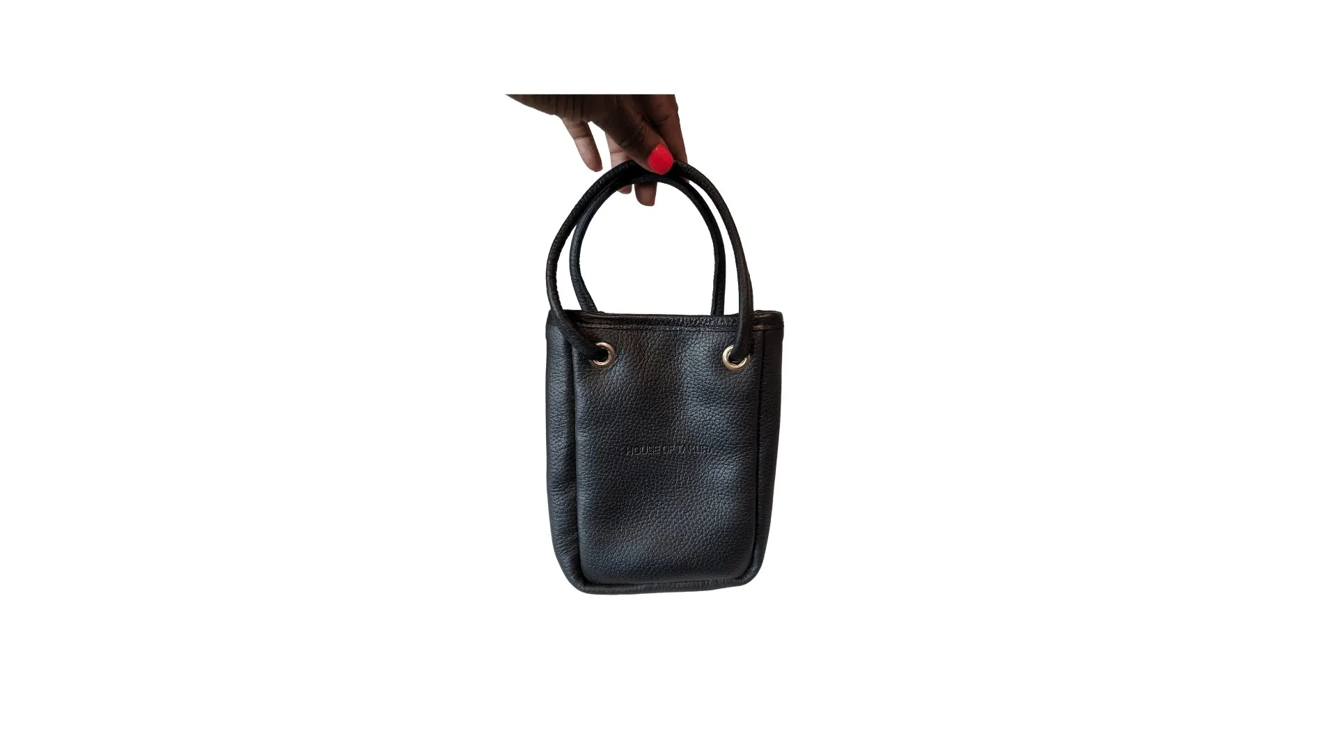 Nyams Mini Bag - All Leather Exterior
