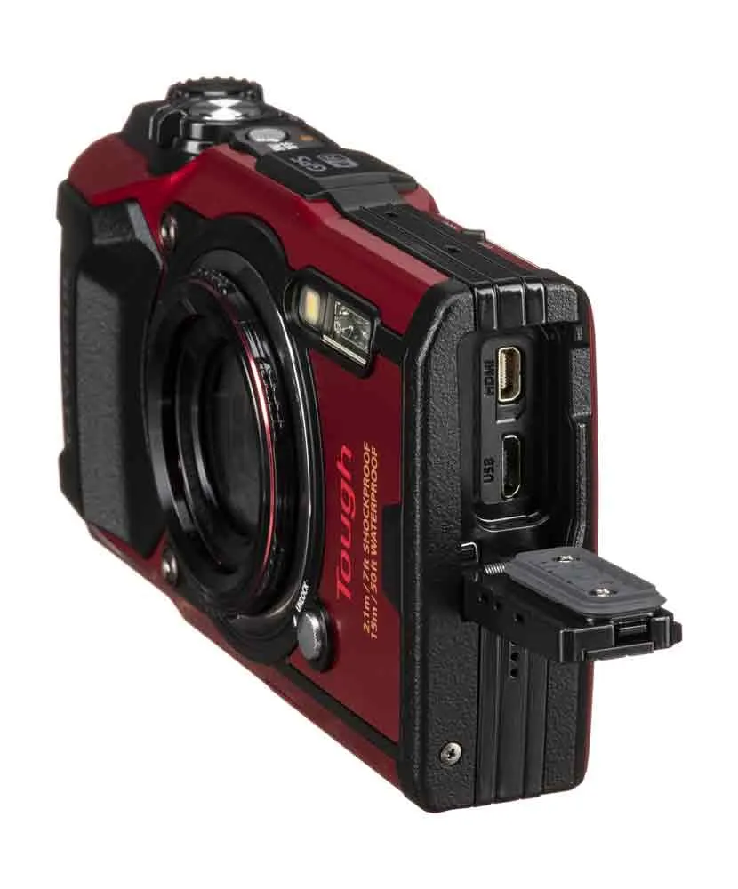 Olympus Tough TG-6 Red Compact Camera