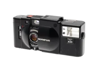 Olympus XA   A11 Electronic Flash - 35mm Film Camera - with 6 month warranty