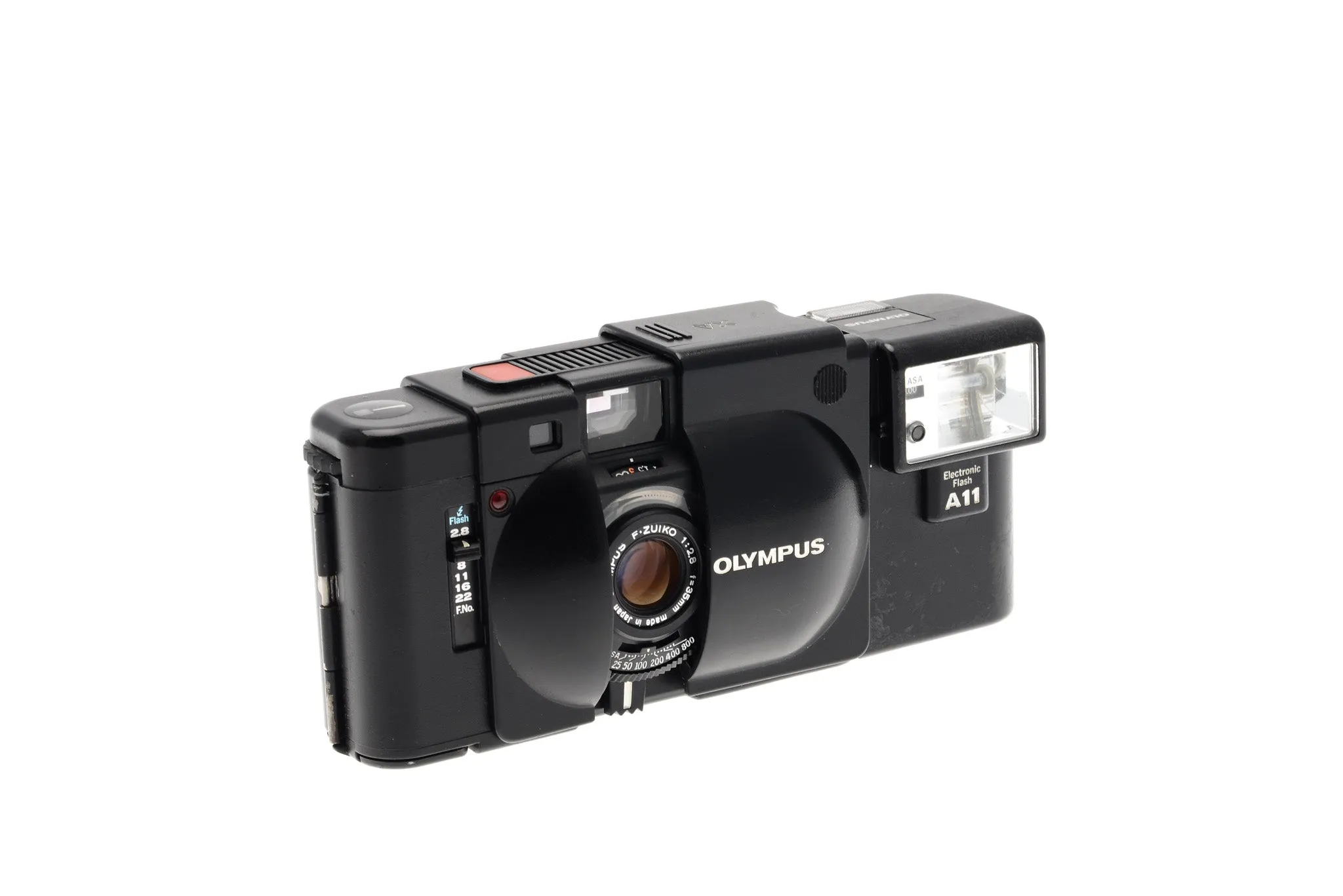 Olympus XA   A11 Electronic Flash - 35mm Film Camera - with 6 month warranty