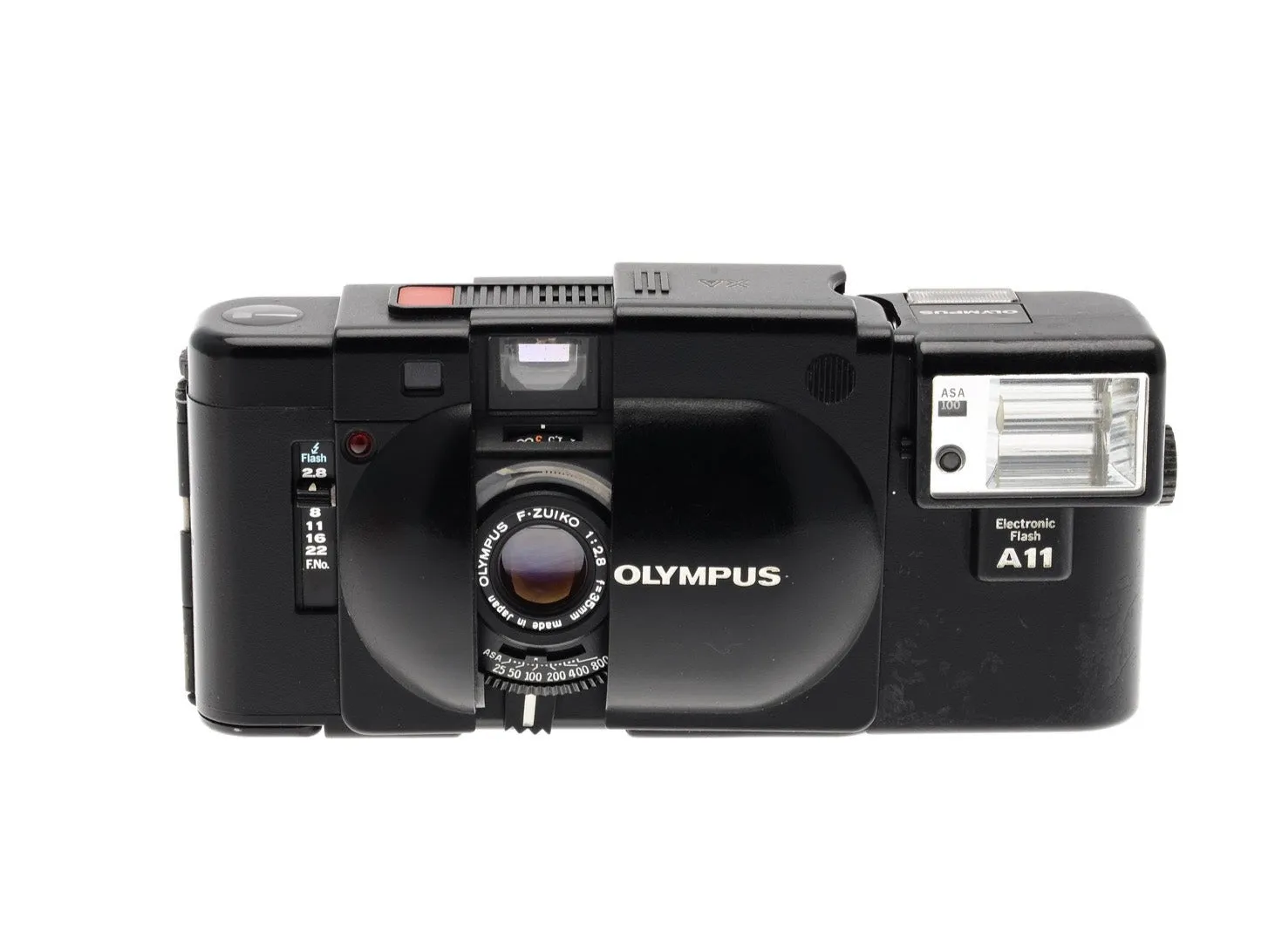 Olympus XA   A11 Electronic Flash - 35mm Film Camera - with 6 month warranty