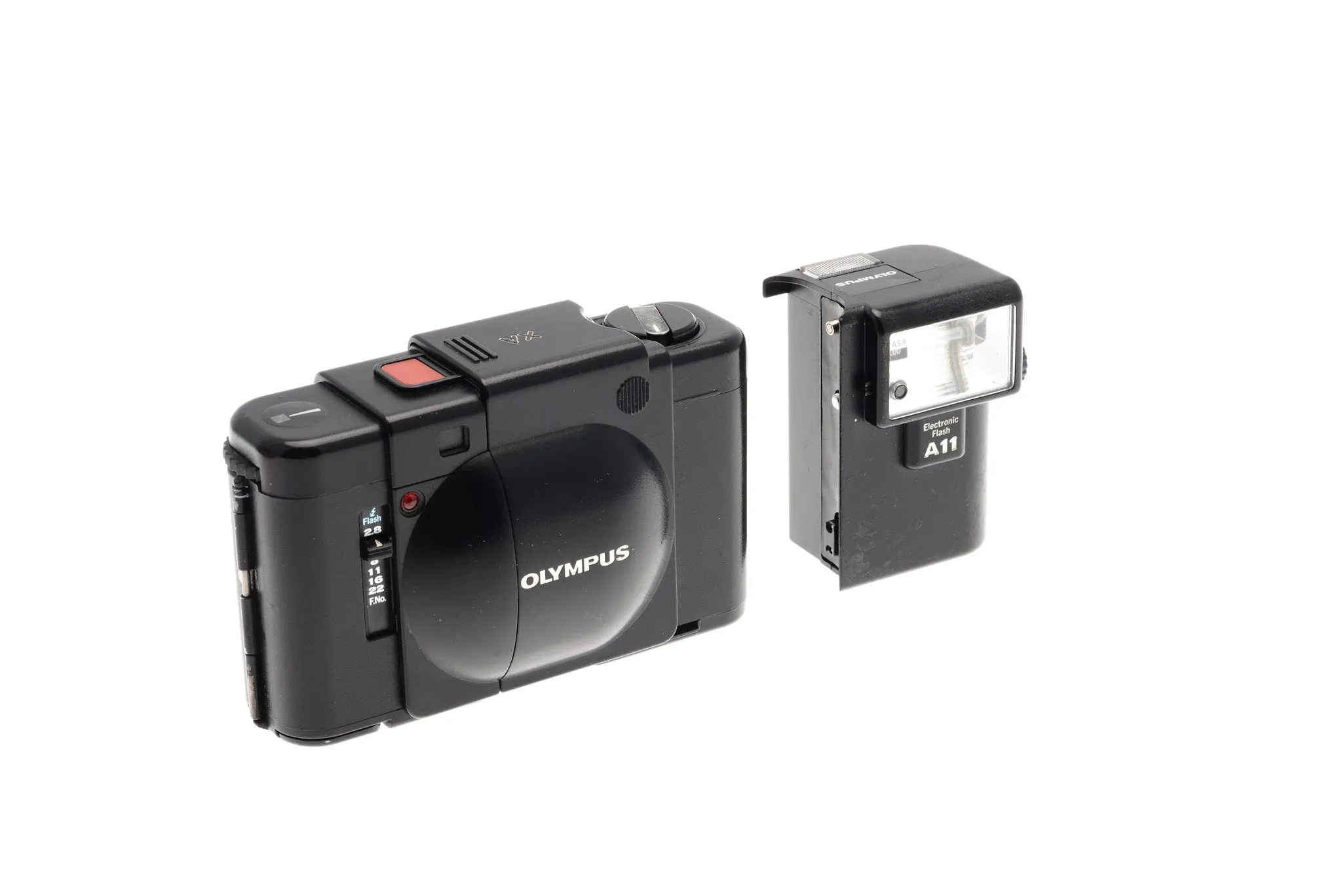 Olympus XA   A11 Electronic Flash - 35mm Film Camera - with 6 month warranty