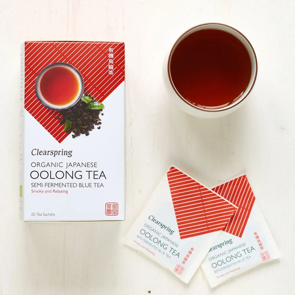 Organic Japanese Oolong - 20 Tea Sachets (4 Pack)