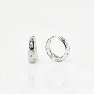 Organic Star Set Hoop