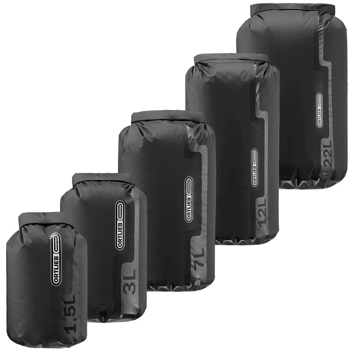 Ortlieb PS10 Waterproof Dry Bags Black 1.5-22L