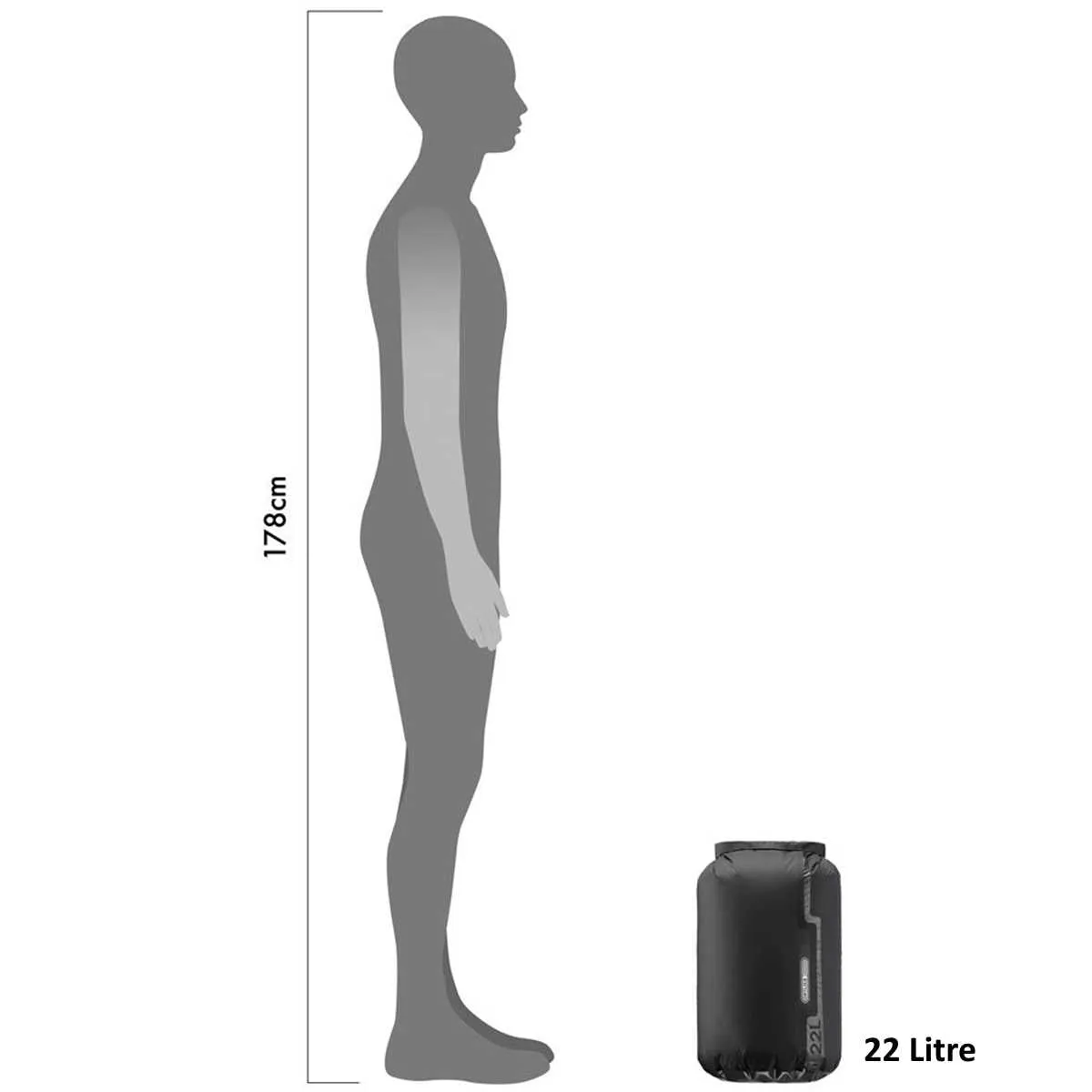 Ortlieb PS10 Waterproof Dry Bags Black 1.5-22L
