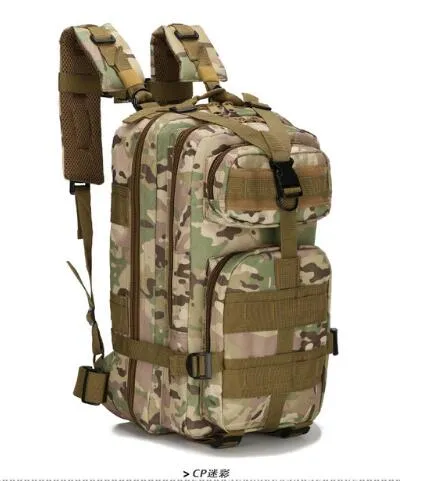 Outdoor Military BackPack Hiking Bag 1000D Nylon 30L Waterproof Tactical Backpack
