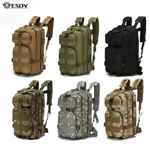Outdoor Military BackPack Hiking Bag 1000D Nylon 30L Waterproof Tactical Backpack