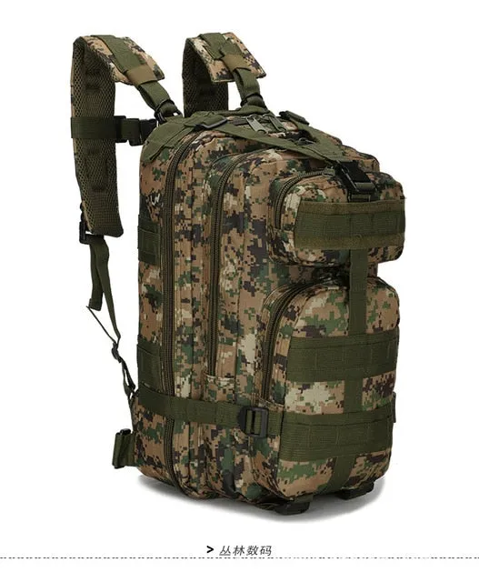 Outdoor Military BackPack Hiking Bag 1000D Nylon 30L Waterproof Tactical Backpack
