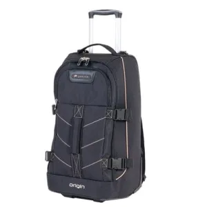 Paklite Origin 62Cm Trolley Duffle/Backpack Black & Khaki