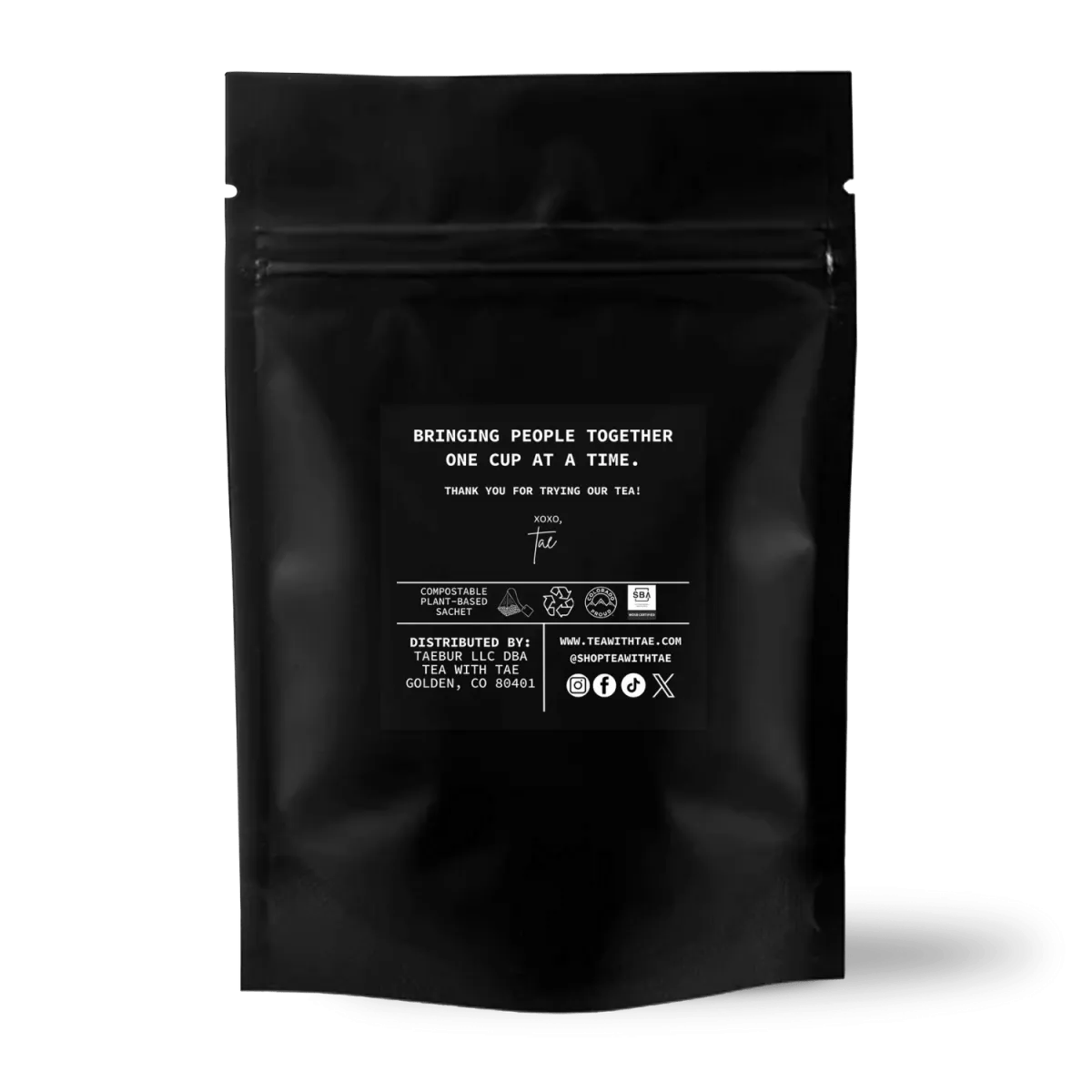 Peach & Apricot Iced Green Tea Sampler Pouch (2 Pillow Bags)