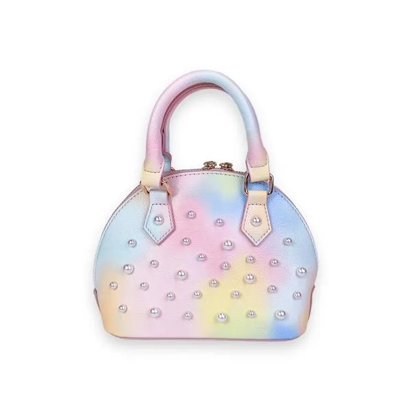 Pearl Studs Satchel Bag