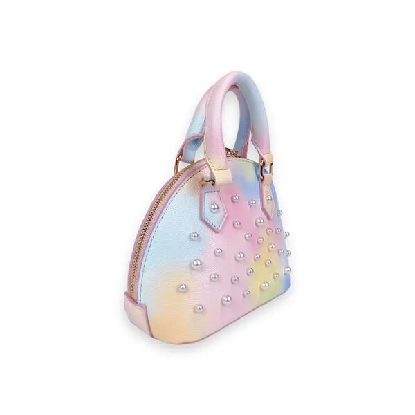 Pearl Studs Satchel Bag