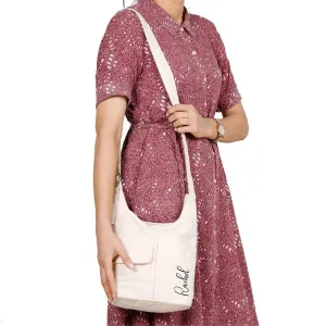 Personalized Multi-Pocket Canvas Tote Bag