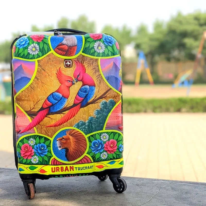 Personalized Painted Trolley Bag