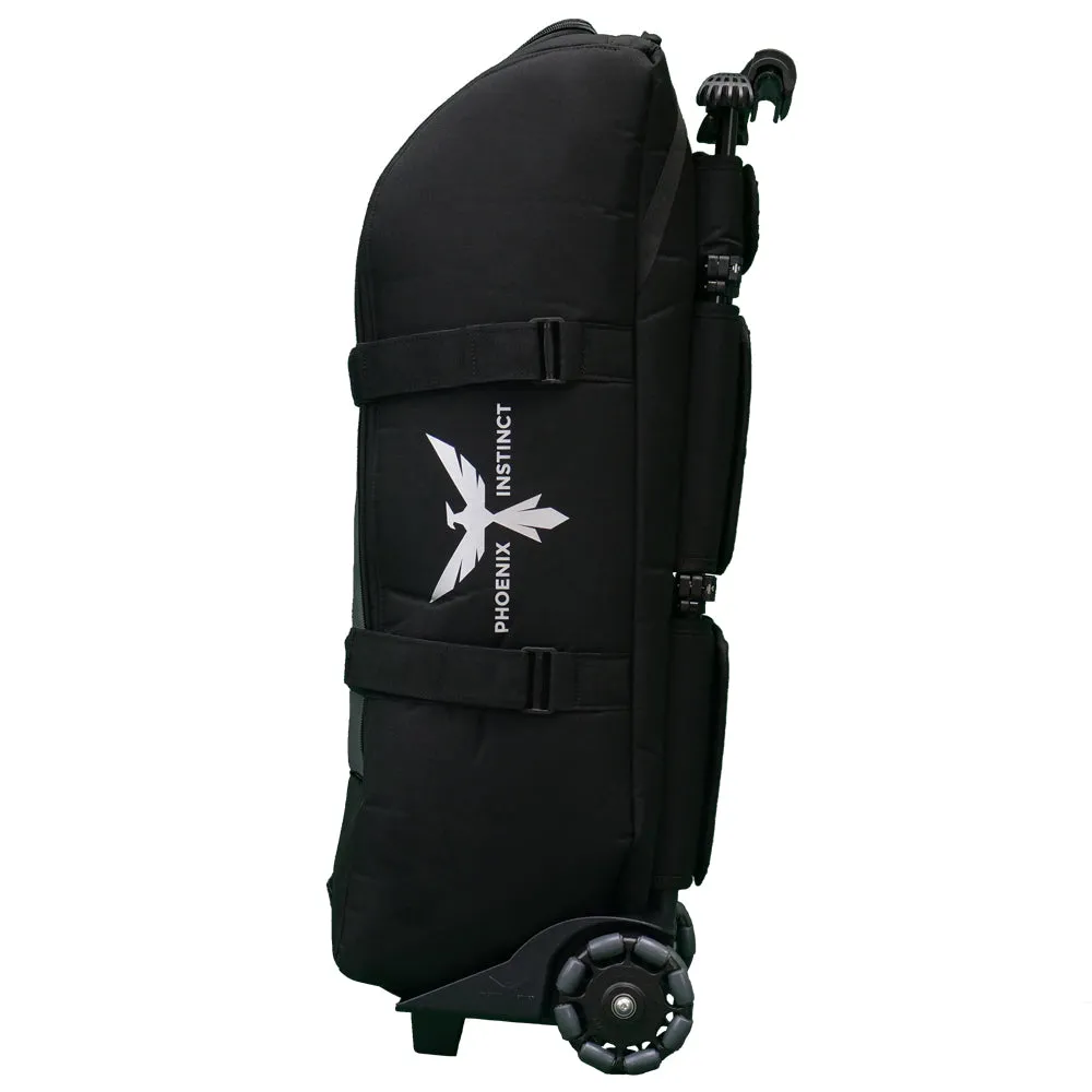 Phoenix System Trolley, XL Bag (Black) and Cabin Bag (Black)