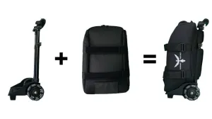 Phoenix System Trolley, XL Bag (Black) and Cabin Bag (Black)