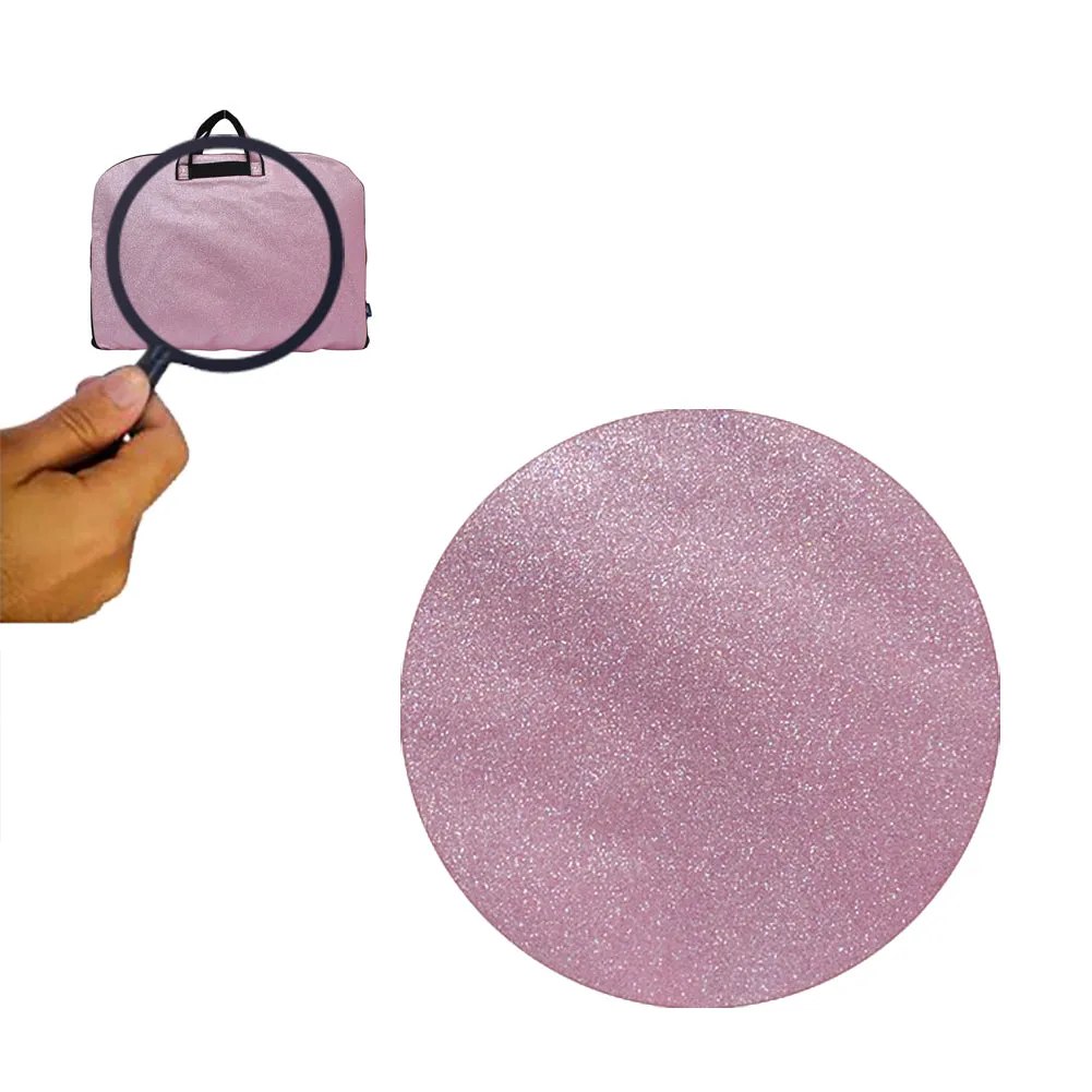 Pink Glitter NGIL Garment Bags
