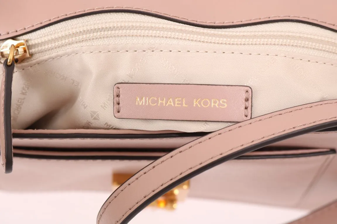 Pink MINDY Satchel Crossbody Bag