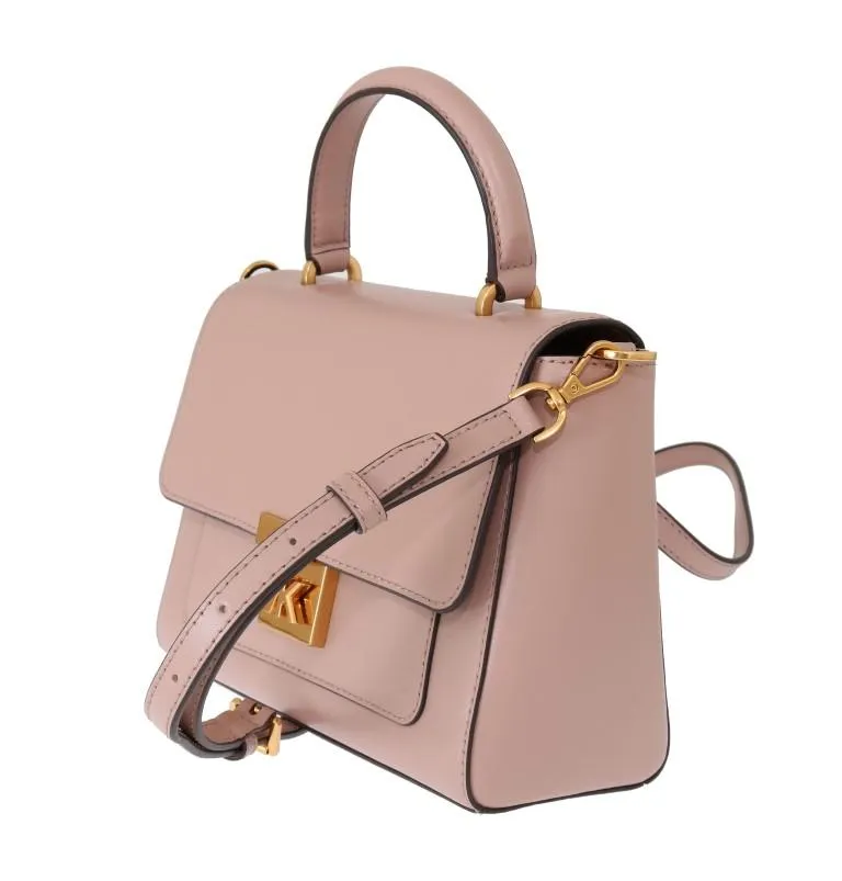 Pink MINDY Satchel Crossbody Bag