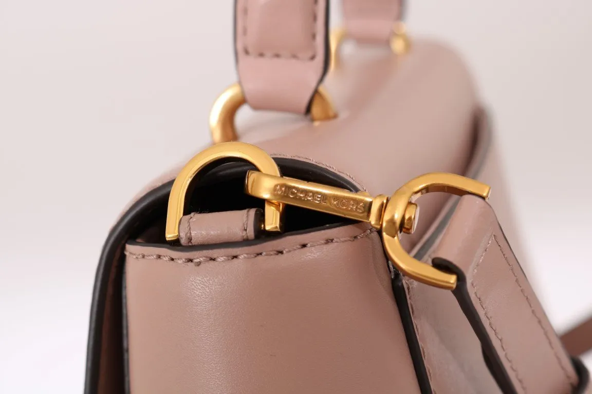 Pink MINDY Satchel Crossbody Bag
