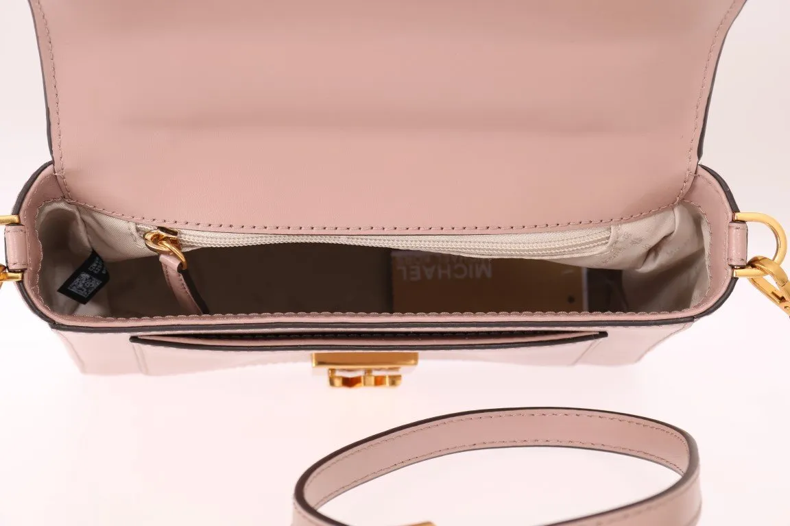 Pink MINDY Satchel Crossbody Bag