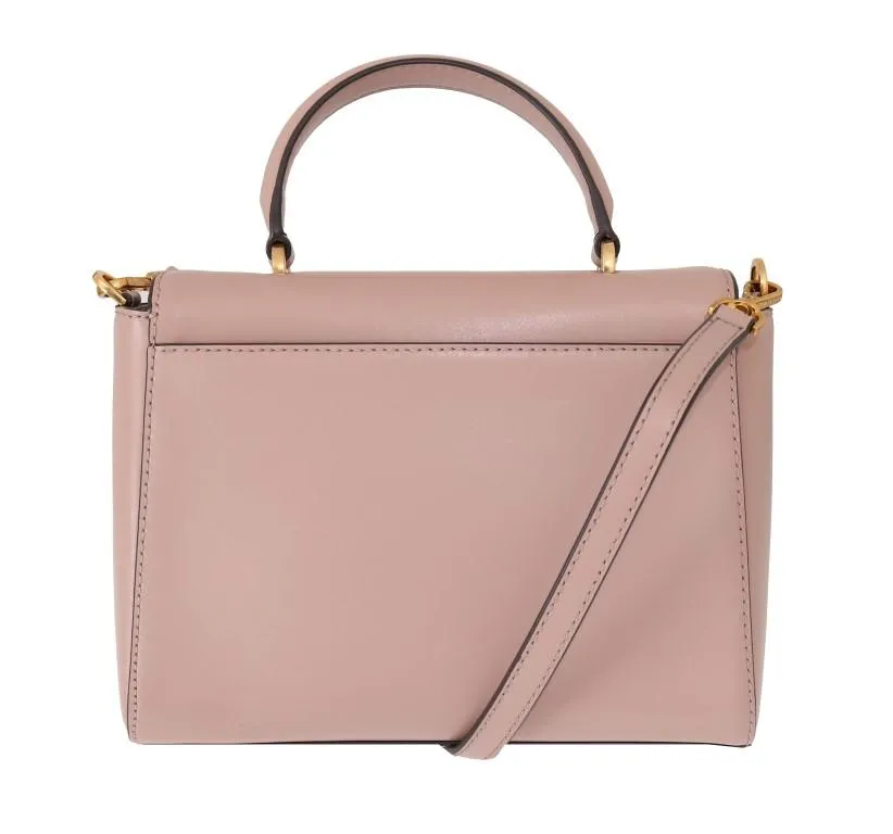 Pink MINDY Satchel Crossbody Bag