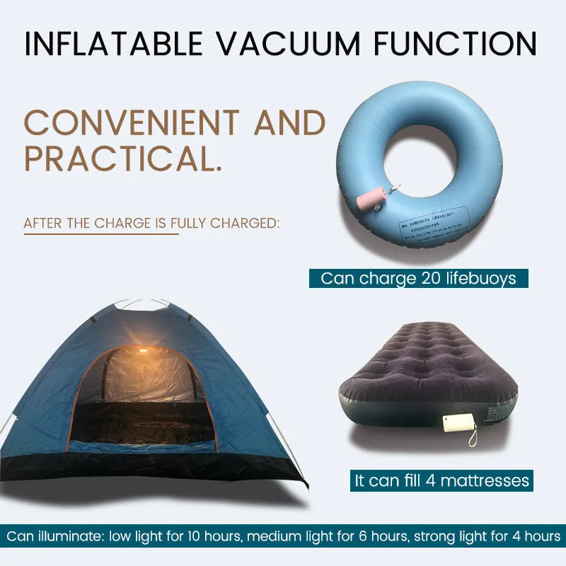 Portable Air Pump Camping Light
