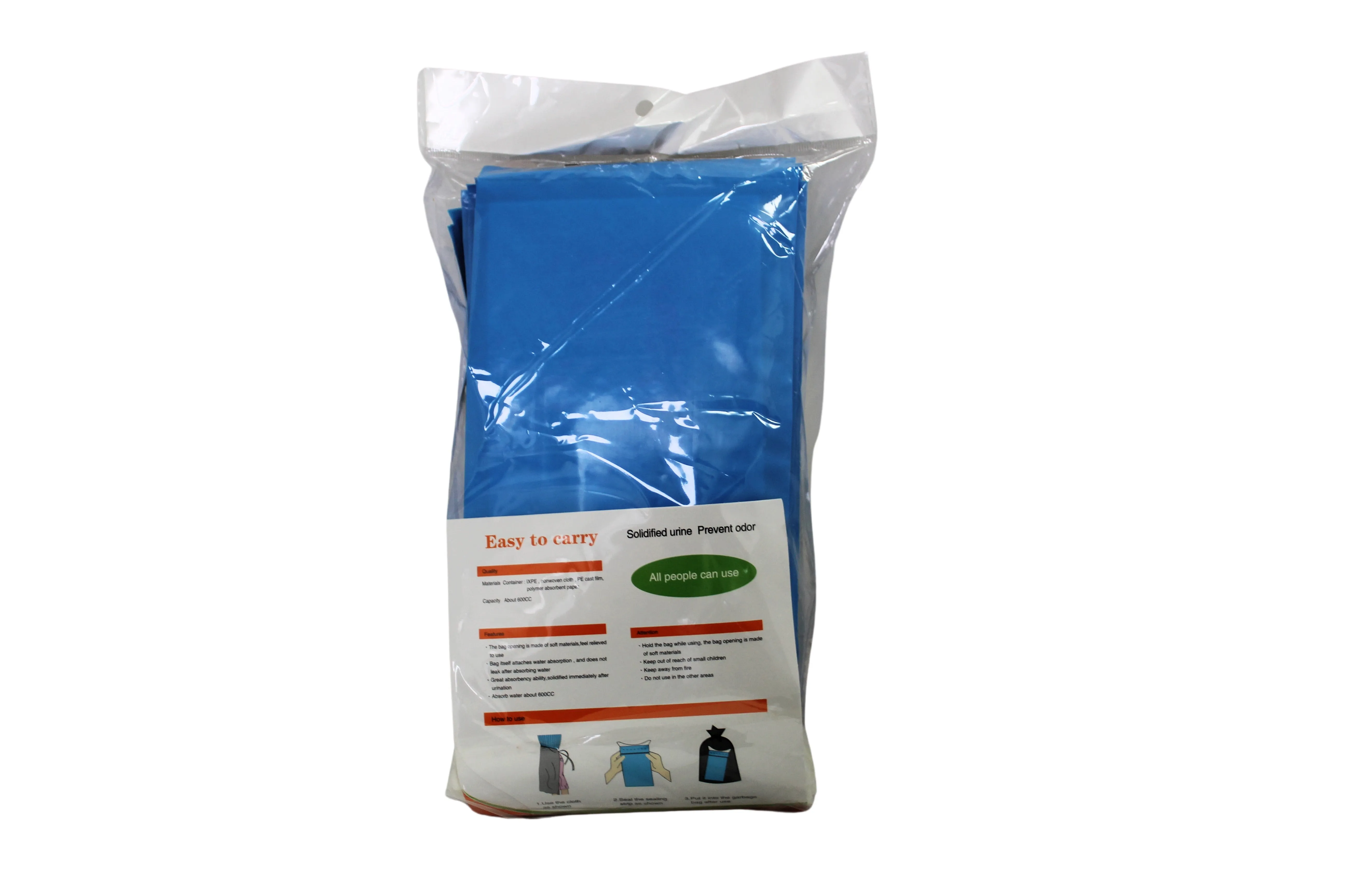 Portable Disposable Mini Toilet - set of 4