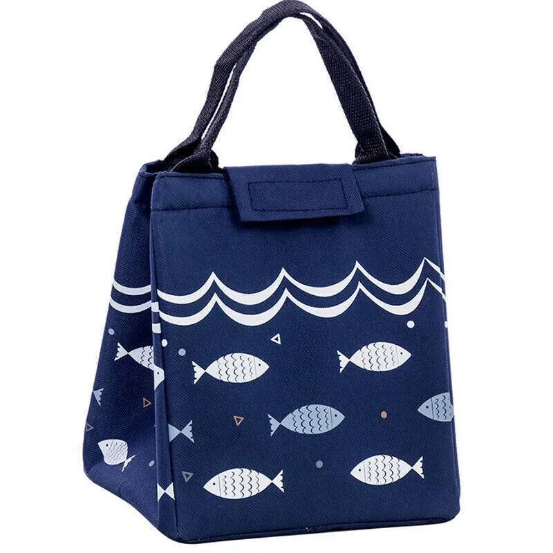 Portable Lunch Bag 1PC 5Sizes 27Sytles Thermal Insulated Bag