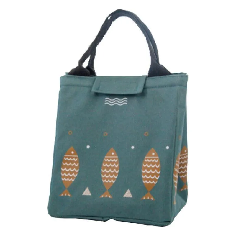 Portable Lunch Bag 1PC 5Sizes 27Sytles Thermal Insulated Bag