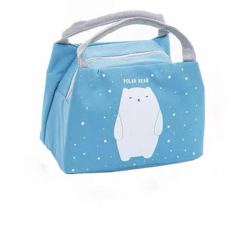 Portable Lunch Bag 1PC 5Sizes 27Sytles Thermal Insulated Bag
