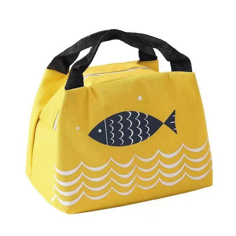 Portable Lunch Bag 1PC 5Sizes 27Sytles Thermal Insulated Bag