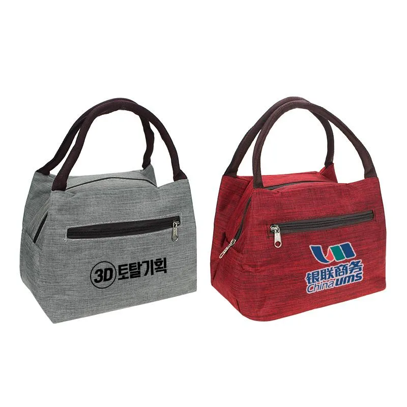 Portable Lunch bag with Front Zip